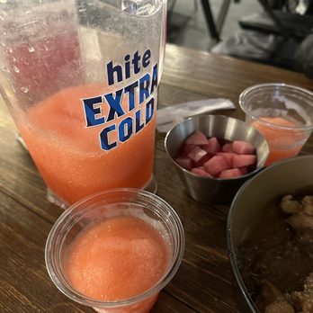 Misoolkwan OC - Watermelon Ice Blended Makgeolli - Korean Near Me - Buena Park, California Misoolkwan OC - Watermelon Ice Blended Makgeolli - Korean Near Me - Buena Park, California