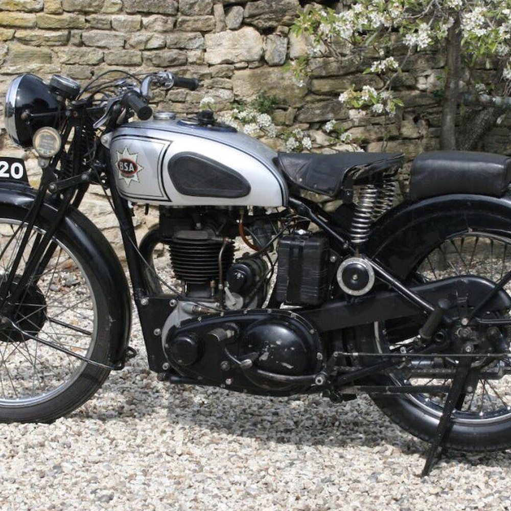 Manfred Schotten Antiques - BSA vintage motorbike - Antiques Near Me - Burford, OXF