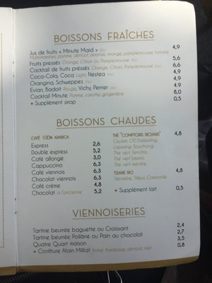 Menu photo 1 Bar de la Croix Rouge Paris, 75