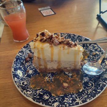 Tupelo Honey Southern Kitchen & Bar - Butter pecan cheesecake - New American Near Me - Irving, Texas Tupelo Honey Southern Kitchen & Bar - Butter pecan cheesecake - New American Near Me - Irving, Texas