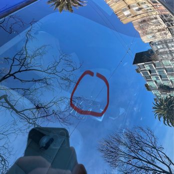 GT EVO Ceramic Coating Mobile Detail - Rock chip on windshield before - Auto Detailing Near Me - Pacifica, California GT EVO Ceramic Coating Mobile Detail - Rock chip on windshield before - Auto Detailing Near Me - Pacifica, California