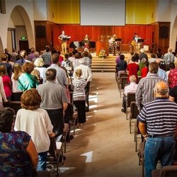 San Gabriel Community Church - Inside the sanctuary