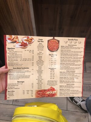 Menu photo 6 Mountain Mike's Pizza Fairfield, CA