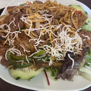 Noble Vegetarian - Mongolian "beef" - Vegan Near Me - Sacramento, California