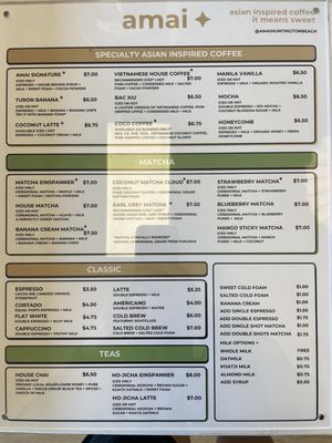 Menu photo 1 Amai Huntington Beach, CA Menu photo 1 Amai Huntington Beach, CA