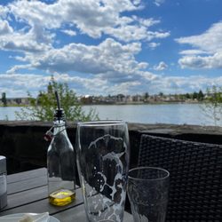 Gaststätte Gretchens Garten - Ausblick auf den Rhein