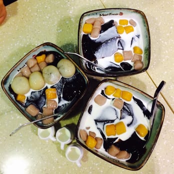 Meet Fresh - Signature dessert...one with sesame balls - Desserts Near Me - Irvine, California
