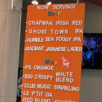 Proudly Serving - Drinks - Burgers Near Me - Redondo Beach, California
