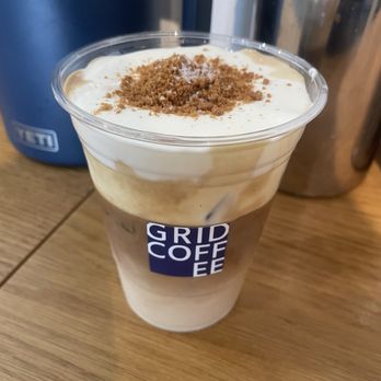 Grid Coffee - Cookie butter latte - Coffee & Tea Near Me - Santa Ana, California