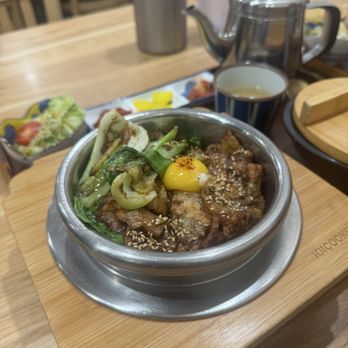 Damsot - Pork belly pot rice - Korean Near Me - Los Angeles, California Damsot - Pork belly pot rice - Korean Near Me - Los Angeles, California