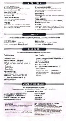 Menu photo 5 The Chicago Diner, Logan Square Chicago, IL