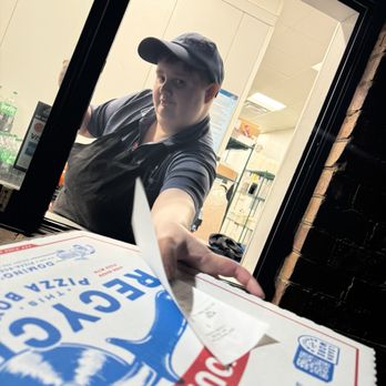 Domino's Pizza - This lady named Jessi, the worker in the picture, said since I was given a "free pizza" that I couldn't get a garlic sauce. - Pizza Near Me - Boiling Springs, South Carolina Domino's Pizza - This lady named Jessi, the worker in the picture, said since I was given a "free pizza" that I couldn't get a garlic sauce. - Pizza Near Me - Boiling Springs, South Carolina