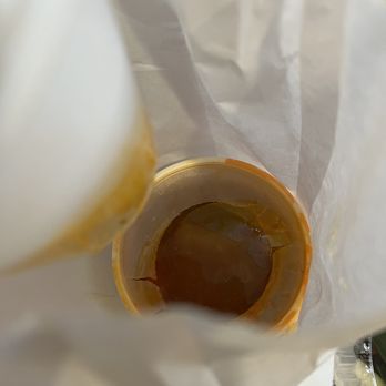 The Mexico Cafe - Cracked soup container causing it to spill all over the bag. - Salad Near Me - Temecula, California The Mexico Cafe - Cracked soup container causing it to spill all over the bag. - Salad Near Me - Temecula, California
