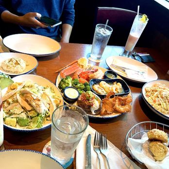 Red Lobster - Chicken Caesar Salad  Lobster & Shrimp Linguini  Coastal Colada  Choose Two Premium Selections - Seafood Near Me - Vancouver, Washington