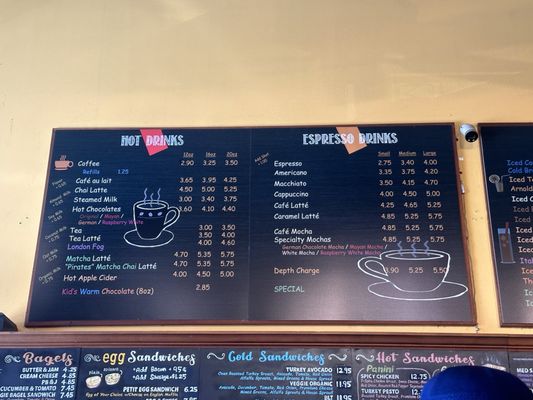 Menu photo 5 Beanery Alameda, CA