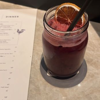 Yardbird Table & Bar - Blackberry bourbon lemonade - New American Near Me - Chicago, Illinois Yardbird Table & Bar - Blackberry bourbon lemonade - New American Near Me - Chicago, Illinois