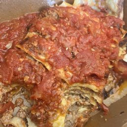 Lasagna couldn't wait