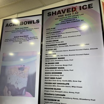 Wailua Shave Ice - Shaved Ice Near Me - Kapaa, Hawaii Wailua Shave Ice - Shaved Ice Near Me - Kapaa, Hawaii
