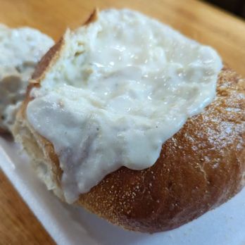 Boston Chowda - Clam chowder bread bowl - Seafood Near Me - Boston, Massachusetts Boston Chowda - Clam chowder bread bowl - Seafood Near Me - Boston, Massachusetts