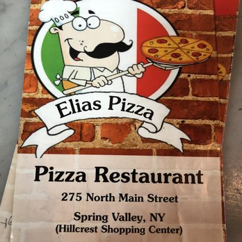 Elias pizza and restaurant - a sign for elias pizza - Pizza Near Me - Spring Valley, New York Elias pizza and restaurant - a sign for elias pizza - Pizza Near Me - Spring Valley, New York