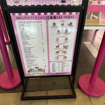 Hello Kitty Cafe - Menu - Themed Cafes Near Me - Las Vegas, Nevada
