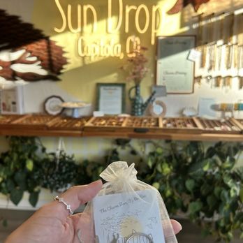 Sun Drop - They put the charm jewelry you designed in a cute little bag - Jewelry Near Me - Capitola, California Sun Drop - They put the charm jewelry you designed in a cute little bag - Jewelry Near Me - Capitola, California