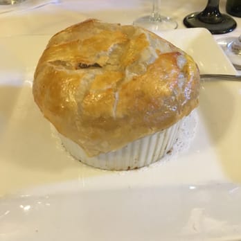 Papillon - French onion soup with puff pastry. YUM. - French Near Me - Fremont, California