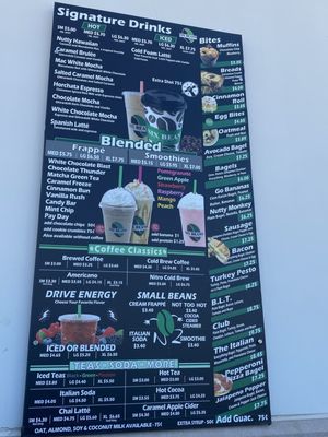 Menu photo 1 Six Beans Coffee Apple Valley, CA