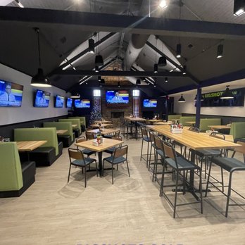 Qualified Interiors - BigShots Golf Akron - Interior Design Near Me - Westlake, Ohio Qualified Interiors - BigShots Golf Akron - Interior Design Near Me - Westlake, Ohio
