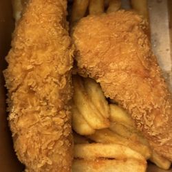 Crunchy Chicken - 2 piece chicken tender meal