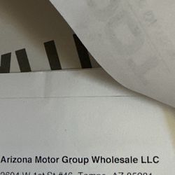 Arizona Motor Group Wholesale