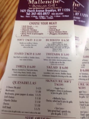 Menu photo 6 Mallenche Mexican Grill Brooklyn, NY Menu photo 6 Mallenche Mexican Grill Brooklyn, NY