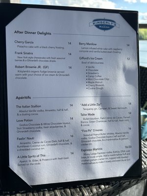 Menu photo 1 Kimberly’s at the Marina Hampden, ME Menu photo 1 Kimberly’s at the Marina Hampden, ME