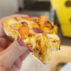 Pizza Twist - Pizza butter chicken was cooked to perfection.