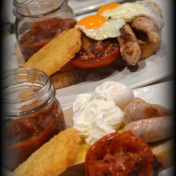 Grinders Espresso Bar & Flowers - The ultimate biggest breakfast ever - Cafes Near Me - Cessnock, NSW
