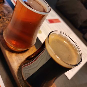 Stack 571 Burger & Whiskey Bar - 571 Beer sampler - Burgers Near Me - Olympia, Washington