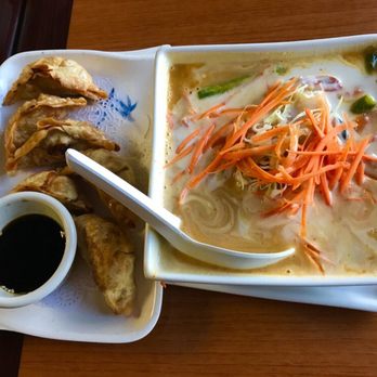 Try My Thai Restaurant - Penang curry and potstickers Wonderful - Thai Near Me - Sandy, Oregon Try My Thai Restaurant - Penang curry and potstickers Wonderful - Thai Near Me - Sandy, Oregon