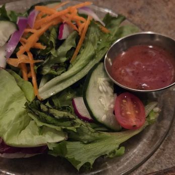 Pogreba Restaurant - Mixed green salad with blueberry vinegarette - American Near Me - La Crosse, Wisconsin Pogreba Restaurant - Mixed green salad with blueberry vinegarette - American Near Me - La Crosse, Wisconsin