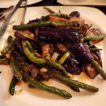 Empress M - Eggplant and string beans - Dim Sum Near Me - Napa, California