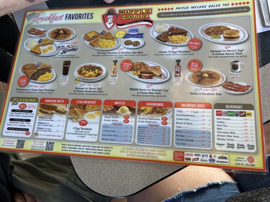 Menu photo 1 Waffle House Bradenton, FL