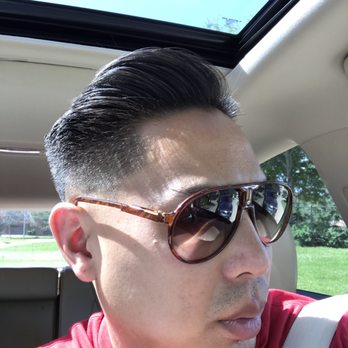 The Argyle League - Phenomenal mid skin blurry fade with a side part Pomadour by Dominic. Styled using Reuzel Green and Red Pomades. - Barbers Near Me - Houston, Texas The Argyle League - Phenomenal mid skin blurry fade with a side part Pomadour by Dominic. Styled using Reuzel Green and Red Pomades. - Barbers Near Me - Houston, Texas
