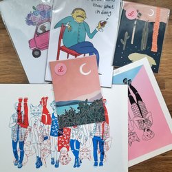 Deptford Does Art - Supporting local artists AND getting unique holiday gifts. Win-win.