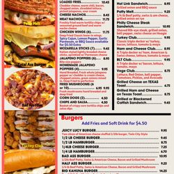 The Garland Grill and Bar - Menu, updated 10/22
