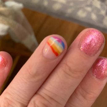 Eros Nails & Spa - Gel design I got. - Nail Salons Near Me - Milford, Massachusetts Eros Nails & Spa - Gel design I got. - Nail Salons Near Me - Milford, Massachusetts