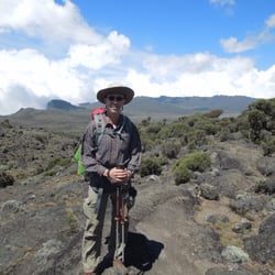 Hochwald Richard G, DDS - Dr. Hochwald's trek to Mt. Kilimanjaro in 2013.