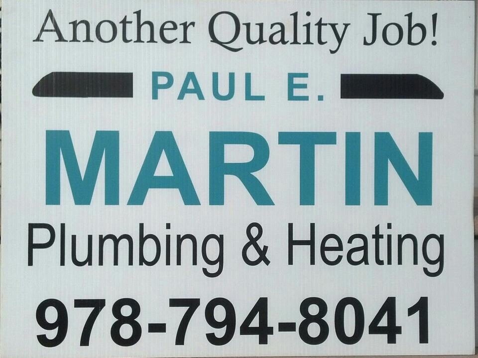 Slide of Paul E Martin Plumbing & Heating