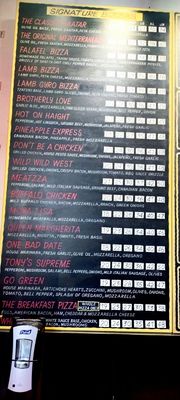 Menu photo 8 Bizza San Mateo, CA