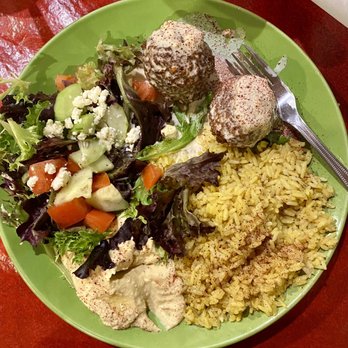 Mediterranean Cafe - Falafel Plate - Greek Near Me - Madison, Wisconsin