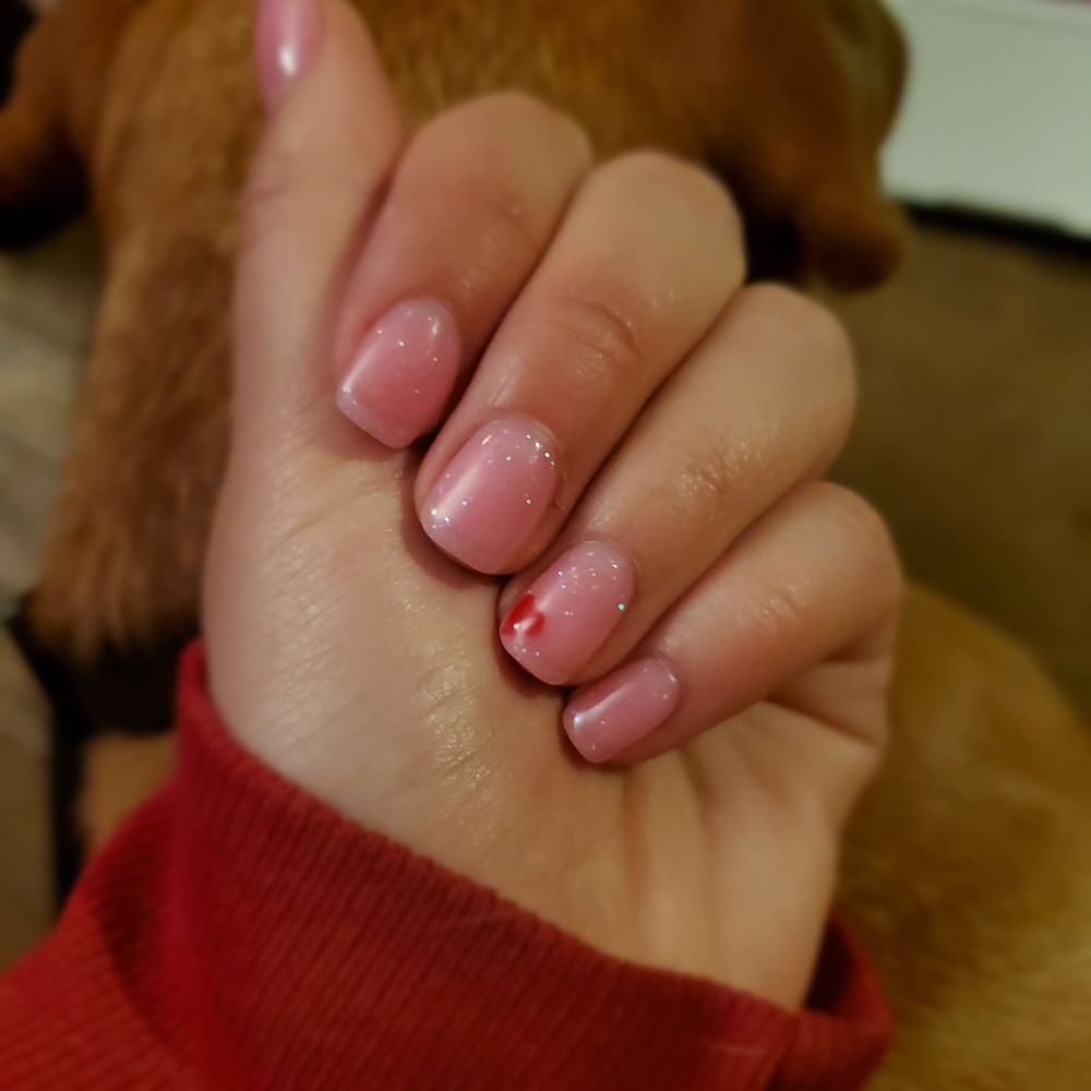 Pure Nails Spa - I love this place this is dip with a gel heart - Nail Salons Near Me - Pasadena, California Pure Nails Spa - I love this place this is dip with a gel heart - Nail Salons Near Me - Pasadena, California