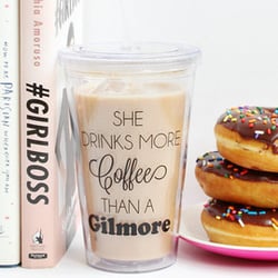 Etc. Stores - This great tumbler from the Trendy Sparrow in Chicago!